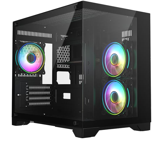 CiT Concept Mid Tower Gaming Case - Black 