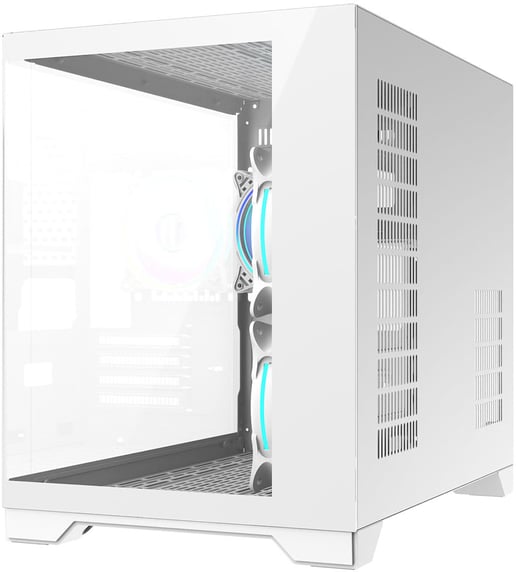 CiT Concept Mid Tower Gaming Case - White 