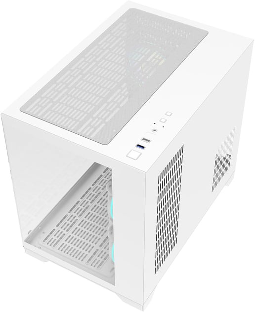 CiT Concept Mid Tower Gaming Case - White 