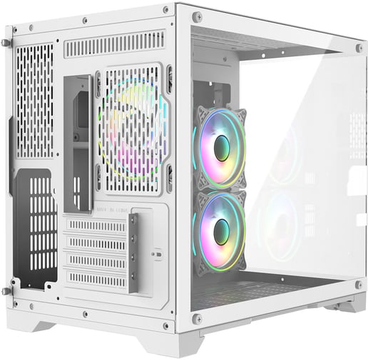 CiT Concept Mid Tower Gaming Case - White 