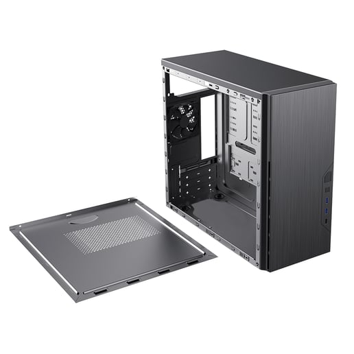 CiT Course Mid Tower Case - Black 