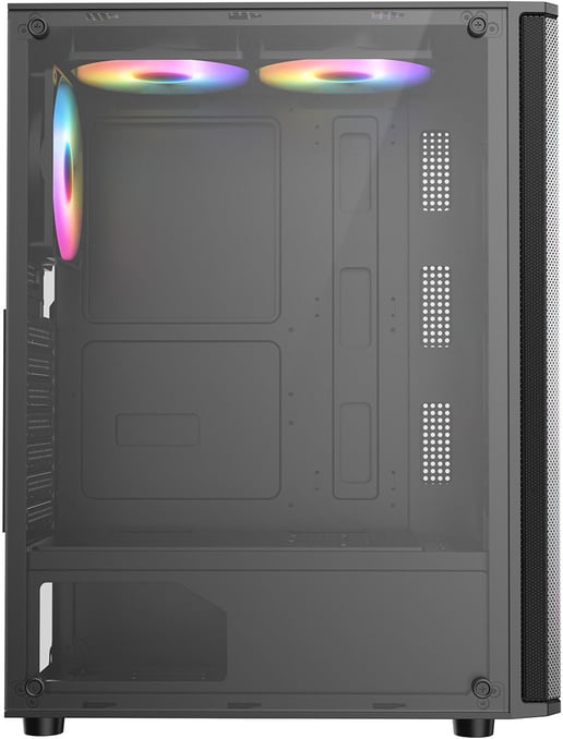CiT Delta Mid Tower Gaming Case - Black 