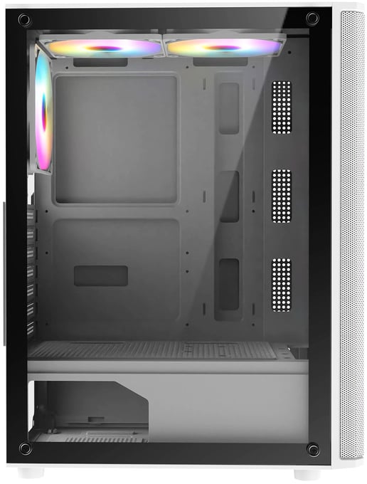 CiT Delta Mid Tower Gaming Case - White 