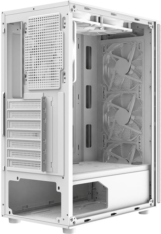CiT Delta Mid Tower Gaming Case - White 