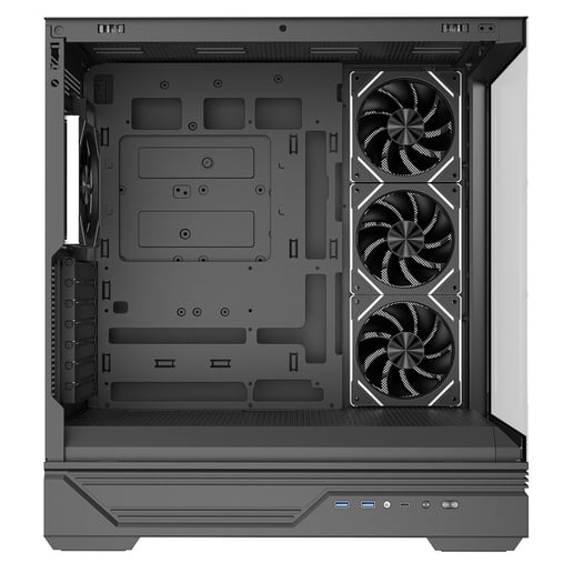 CiT Destiny Mid Tower Gaming Case - Black 