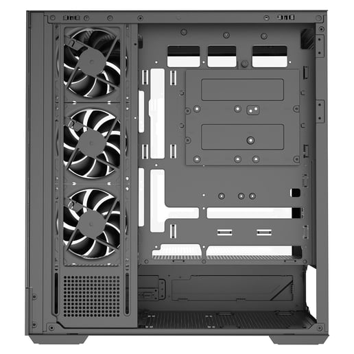 CiT Destiny Mid Tower Gaming Case - Black 