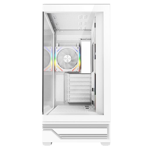 CiT Destiny Mid Tower Gaming Case - White 