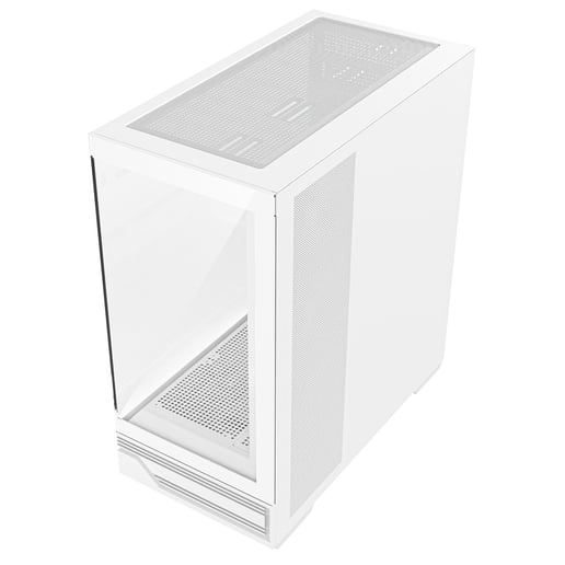 CiT Destiny Mid Tower Gaming Case - White 
