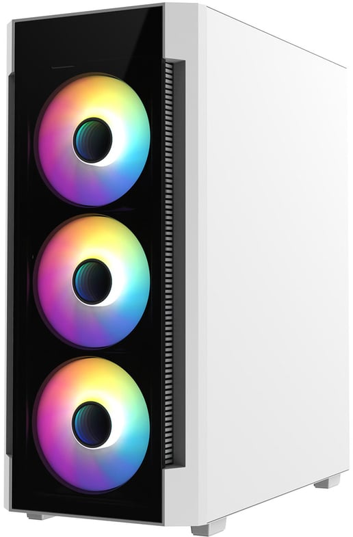 CiT Destroyer Mid Tower Gaming Case - White 