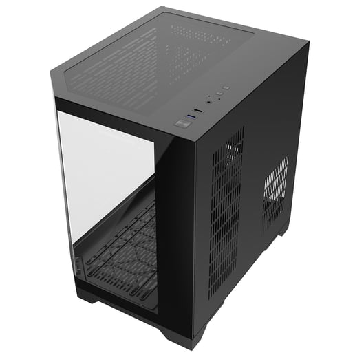 CiT DS240 Mid Tower Gaming Case - Black 