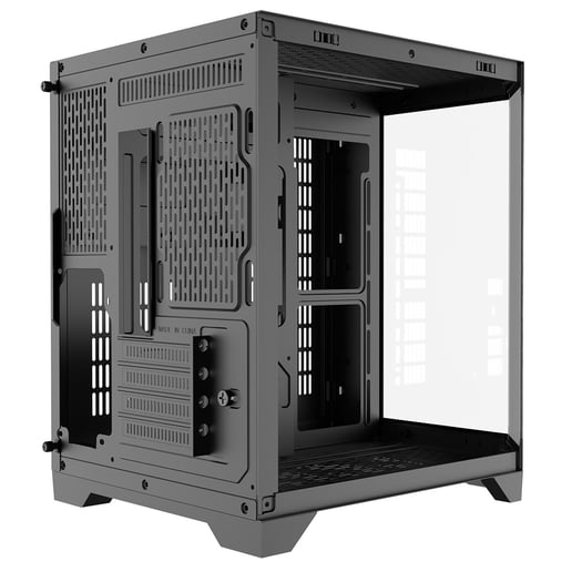 CiT DS240 Mid Tower Gaming Case - Black 