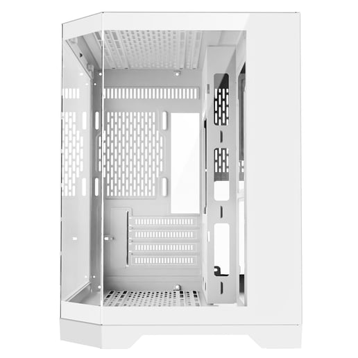 CiT DS240 Mid Tower Gaming Case - White 
