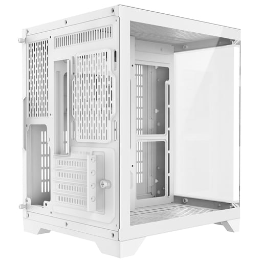CiT DS240 Mid Tower Gaming Case - White 