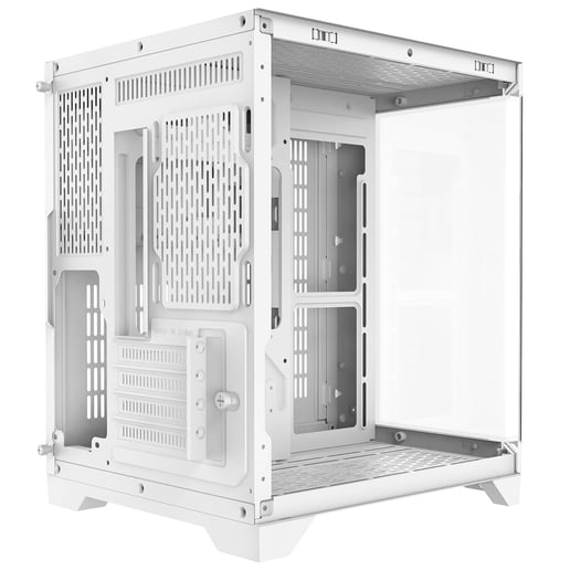 CiT DS240 Mid Tower Gaming Case - White 