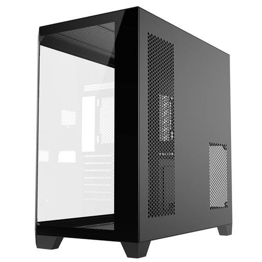 CiT DS360 Mid Tower Gaming Case - Black 