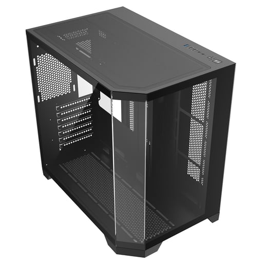 CiT DS360 Mid Tower Gaming Case - Black 