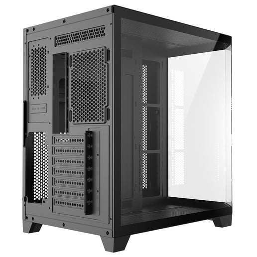 CiT DS360 Mid Tower Gaming Case - Black 