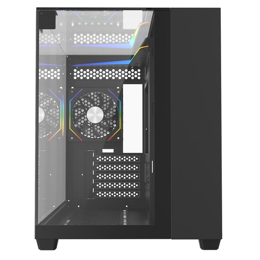 CiT Eclipse Mid Tower Gaming Case - Black 