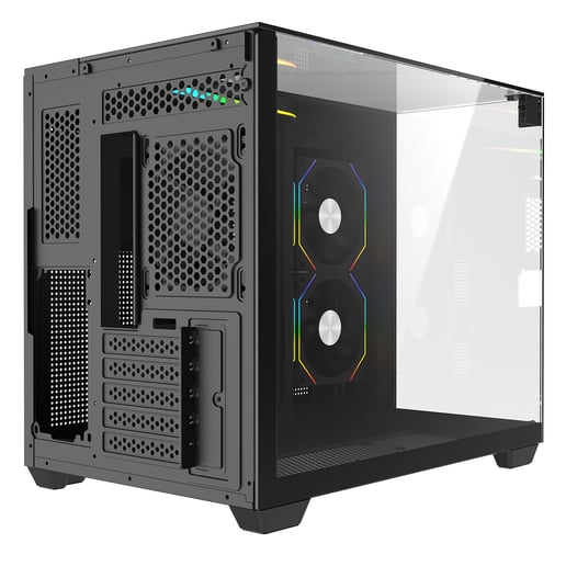 CiT Eclipse Mid Tower Gaming Case - Black 