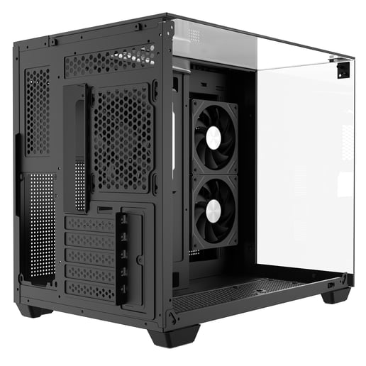 CiT Eclipse Mid Tower Gaming Case - Black 