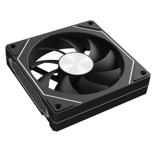 CiT Eclipse 120mm ARGB PWM Chassis Fan in Black