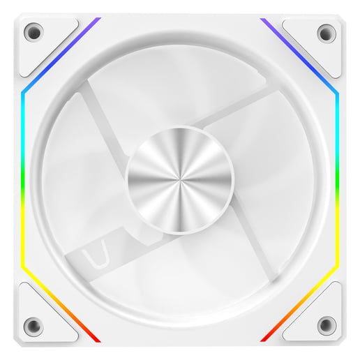 CiT Eclipse Infinity 120mm ARGB PWM Case Fan in White