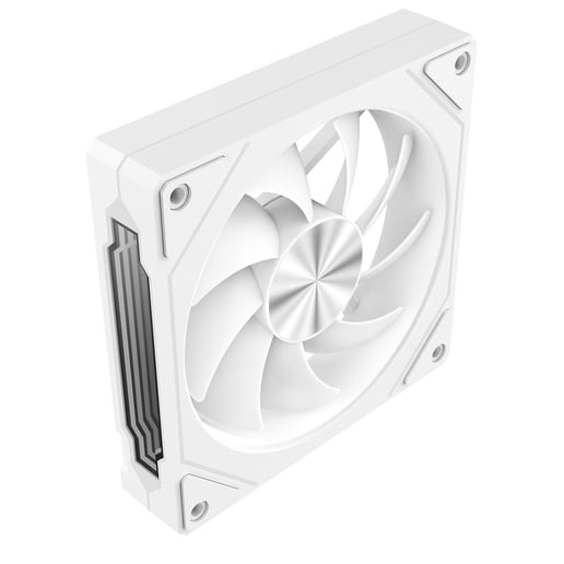 CiT Eclipse Infinity 120mm ARGB PWM Case Fan in White