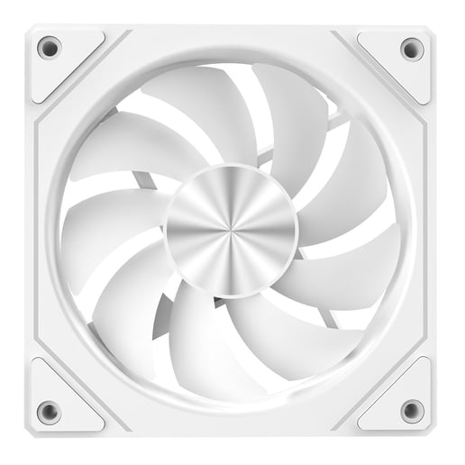 CiT Eclipse Infinity 120mm ARGB PWM Case Fan in White