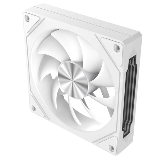 CiT Eclipse Infinity 120mm ARGB PWM Case Fan in White
