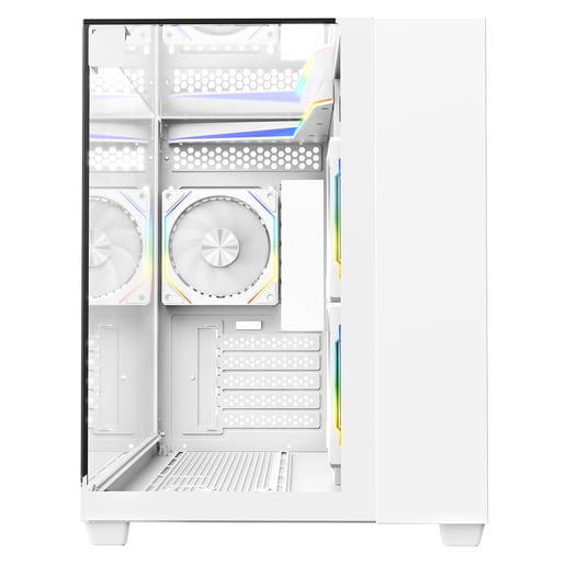 CiT Eclipse Mid Tower Gaming Case - White 