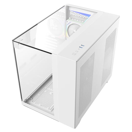 CiT Eclipse Mid Tower Gaming Case - White 