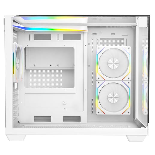 CiT Eclipse Mid Tower Gaming Case - White 