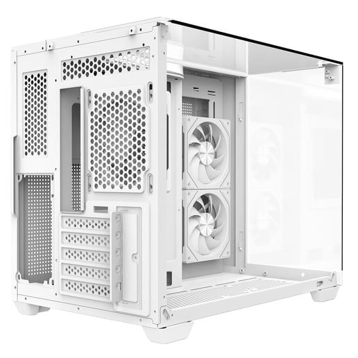 CiT Eclipse Mid Tower Gaming Case - White 