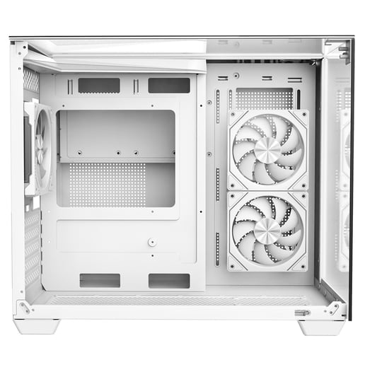 CiT Eclipse Mid Tower Gaming Case - White 