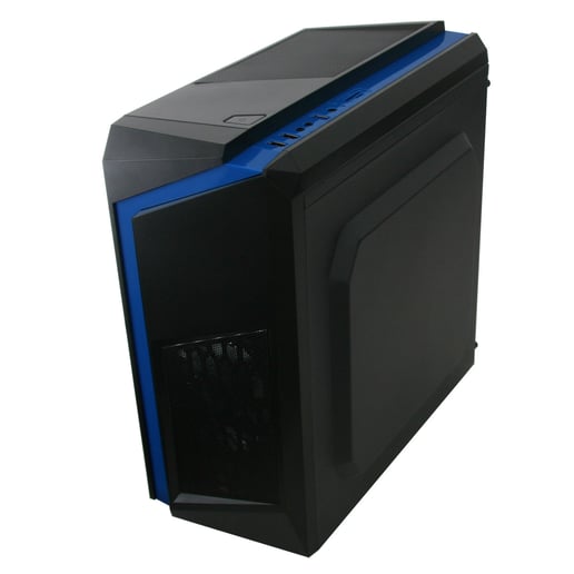 CiT F3 Mid Tower Gaming Case - Black USB 3.0