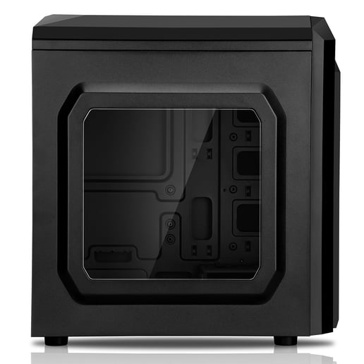 CiT F3 Mid Tower Gaming Case - Black USB 3.0
