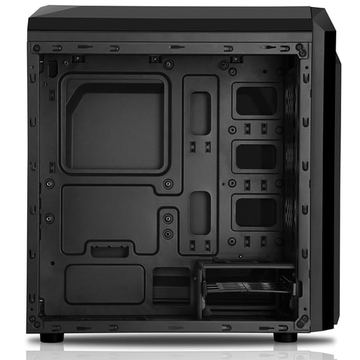 CiT F3 Mid Tower Gaming Case - Black USB 3.0