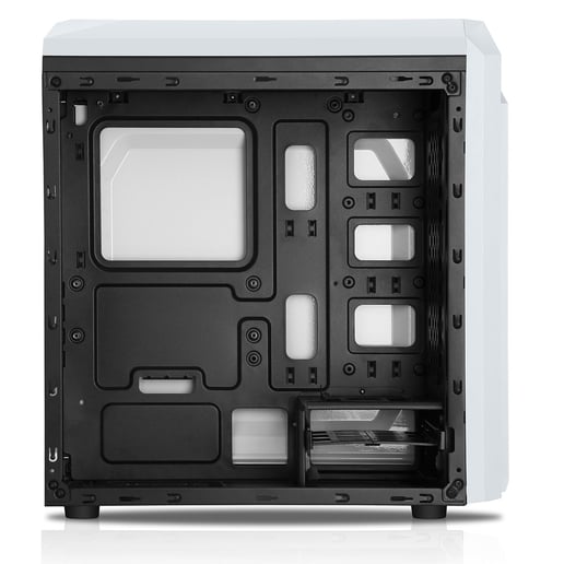 CiT F3 Mid Tower Gaming Case - White USB 3.0