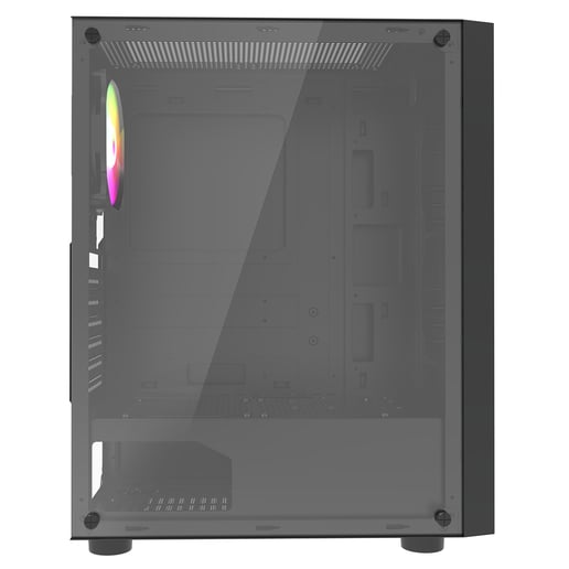 CiT Galaxy Mid Tower Gaming Case - Black 