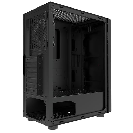 CiT Galaxy Mid Tower Gaming Case - Black 