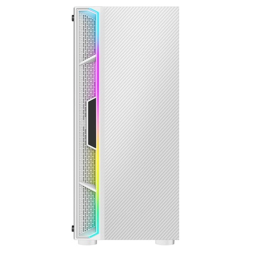 CiT Galaxy Mid Tower Gaming Case - White 