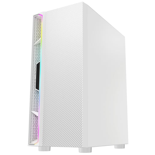 CiT Galaxy Mid Tower Gaming Case - White 