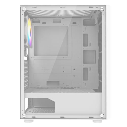 CiT Galaxy Mid Tower Gaming Case - White 