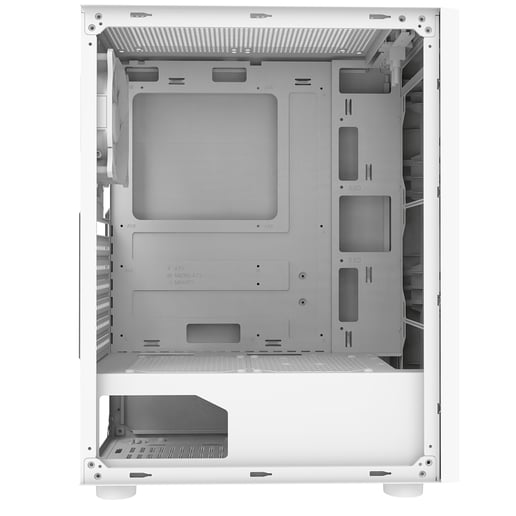CiT Galaxy Mid Tower Gaming Case - White 