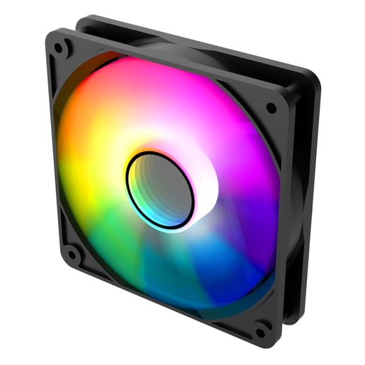 CiT Halo Infinity 120mm ARGB PWM Case Fan in Black