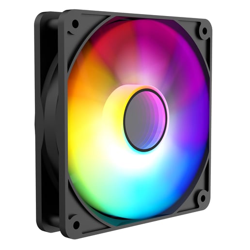 CiT Halo Infinity 120mm ARGB PWM Case Fan in Black