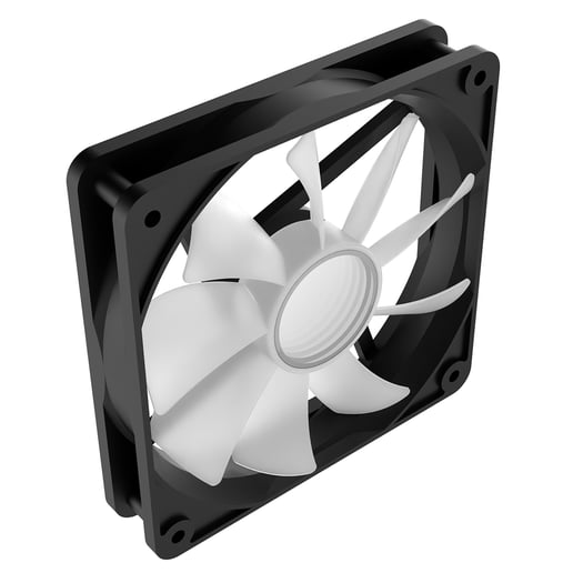 CiT Halo Infinity 120mm ARGB PWM Case Fan in Black