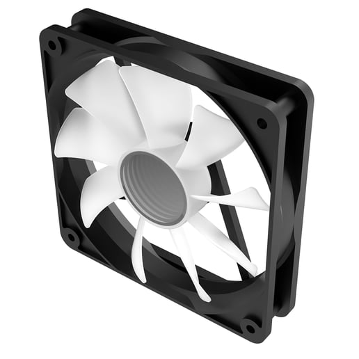 CiT Halo Infinity 120mm ARGB PWM Case Fan in Black