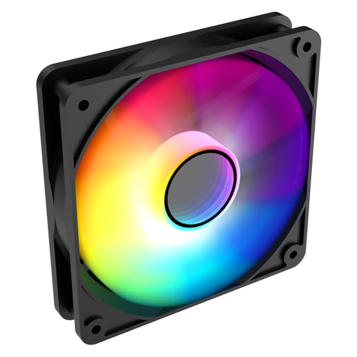 CiT Halo Infinity 120mm ARGB PWM Case Fan in Black
