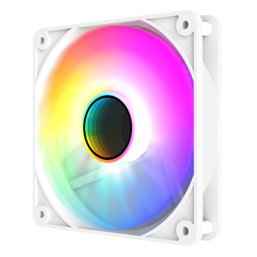 CiT Halo Infinity 120mm ARGB PWM Case Fan in White